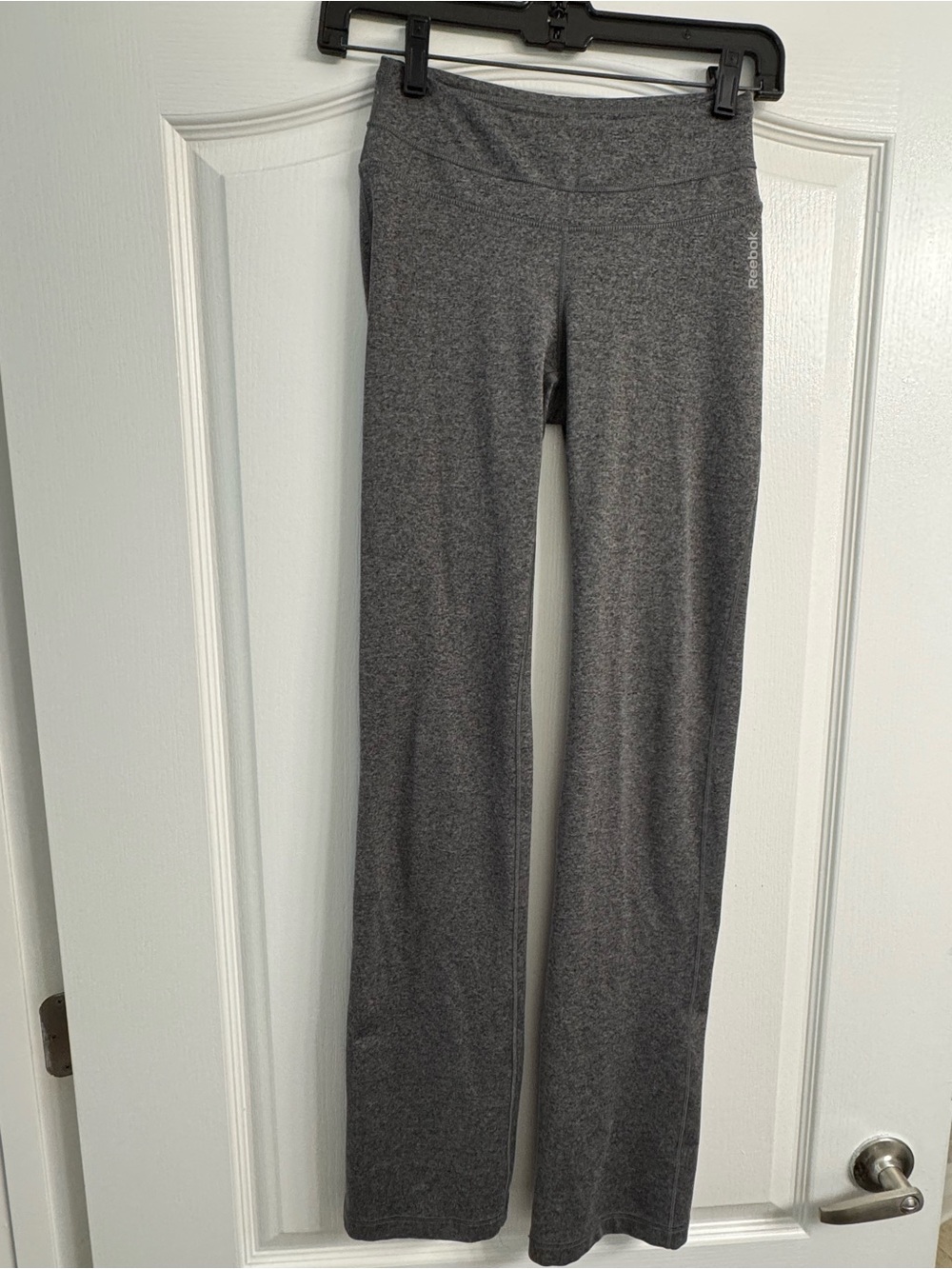 Reebok Dark Gray Flare Fitness Pants